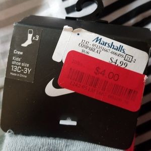 marshalls nike socks